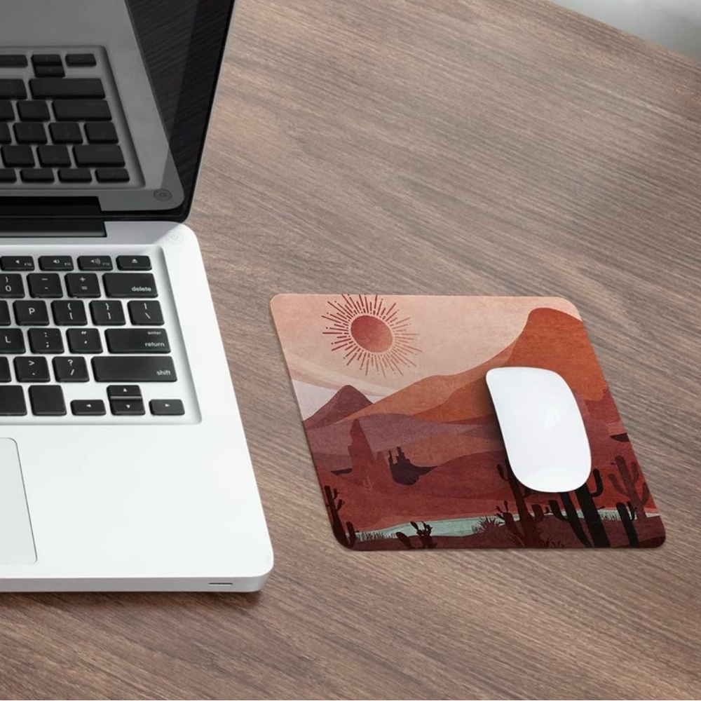 Mountain Desert Abstract Mouse Pad